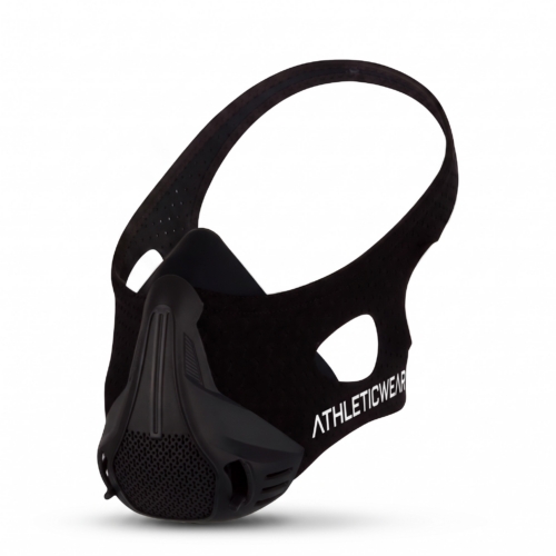 ADVG Altitude Training Mask 1.0, right side with ATHLETICWEAR lettering