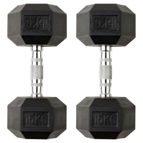 ADVG Hex Dumbbells Set 10-30kg: 2x15kg ADVG Hex Dumbbells 2