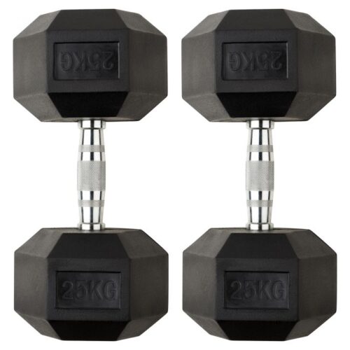 ADVG Hex Dumbbells Set 10-30kg: 2x25kg ADVG Hex Dumbbells 2