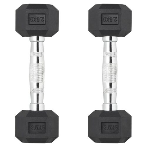 ADVG Hex Dumbbells Pairs 1-40kg: ADVG Hex Dumbbells 2 5kg