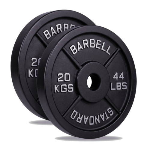 ADVG Steel Deep Dish Plates, 2 x 20kg pair