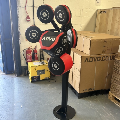 ADVG Adjustable Boxmaster/Sparmaster three-quarter view in the warehouse