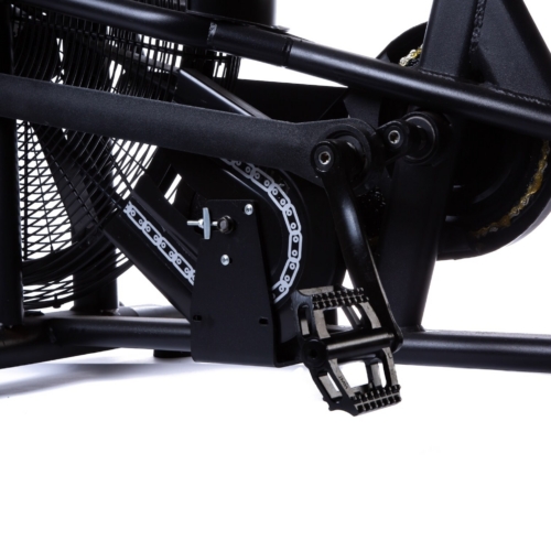 ADVG AirBike PowerMax 1.0 pedal and chain drive close-up