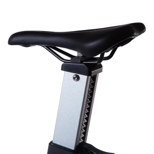 ADVG BikeErg PowerMax 1.0 saddle and seat post close-up