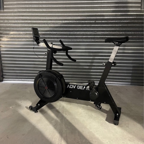 ADVG BikeErg RowErg Bundle PowerMax 1.0, BikeErg side view in the warehouse