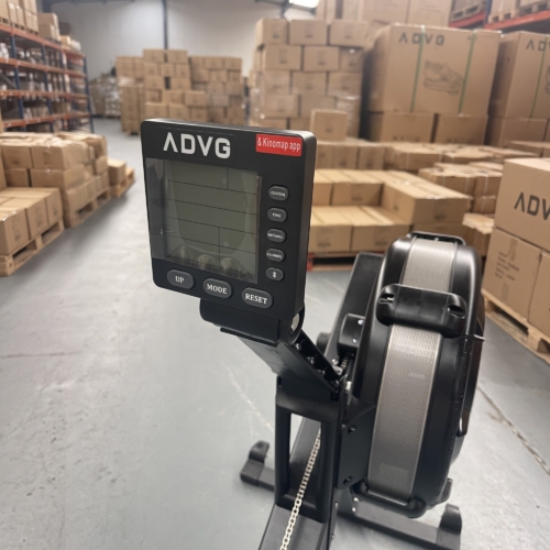 ADVG SkiErg AirBike RowErg Bundle, RowErg performance monitor close-up