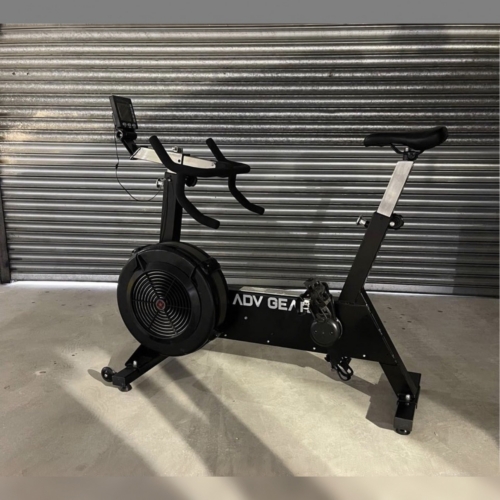 ADVG SkiErg BikeErg Bundle, BikeErg side view in the warehouse