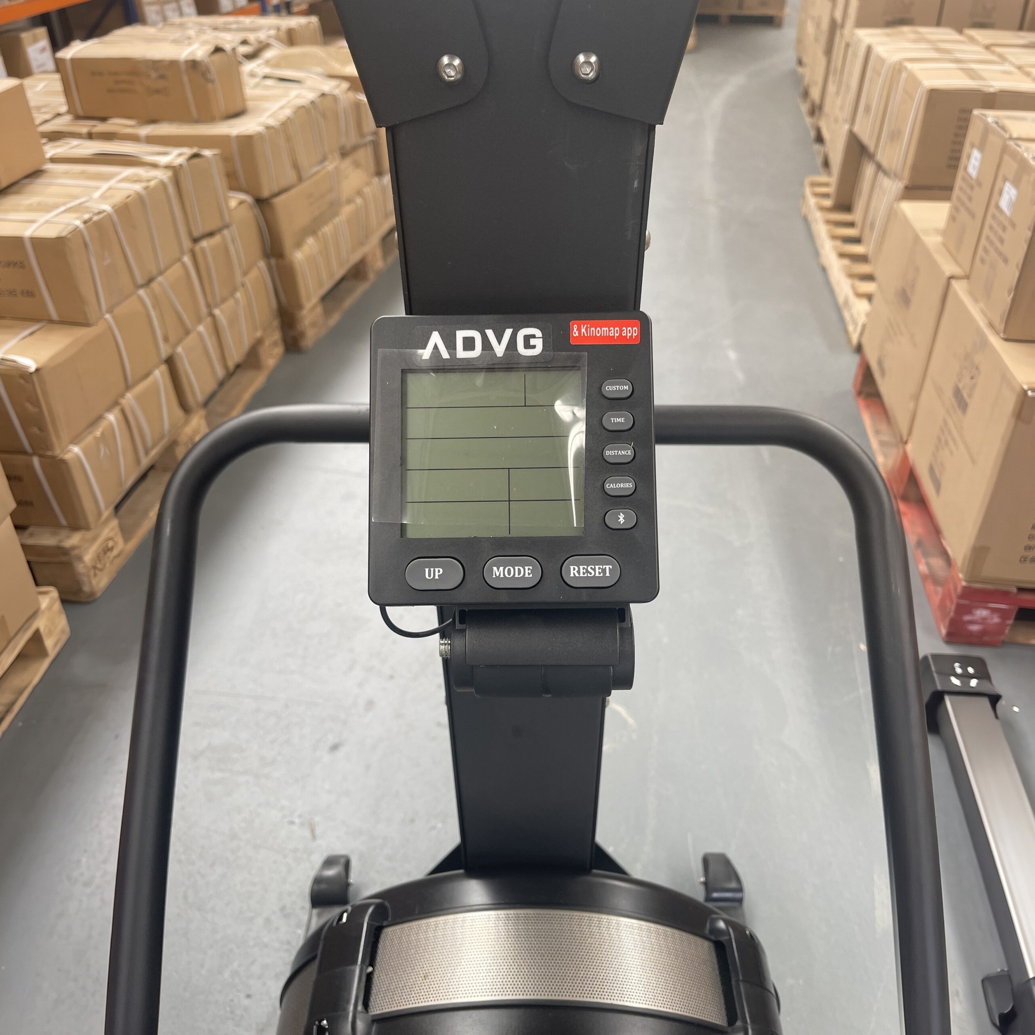 ADVG SkiErg BoxMaster/SparMaster Bundle, SkiErg monitor close-up