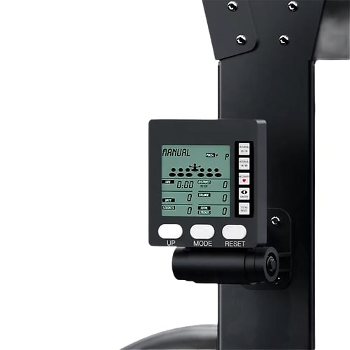 ADVG SkiErg RowErg Bundle, SkiErg monitor close-up on a white background